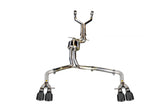 AWE Track Edition Exhaust for Audi C7 S6 4.0T - Diamond Black Tips - Primary